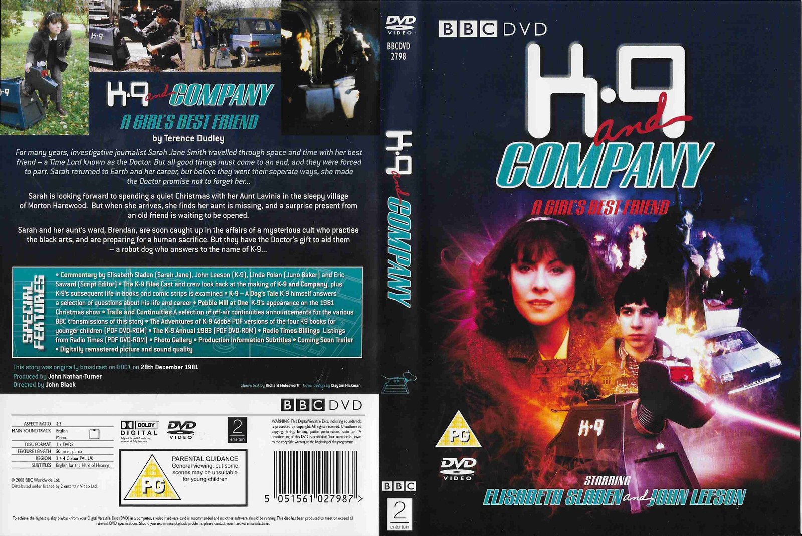 Back cover of BBCDVD 2798